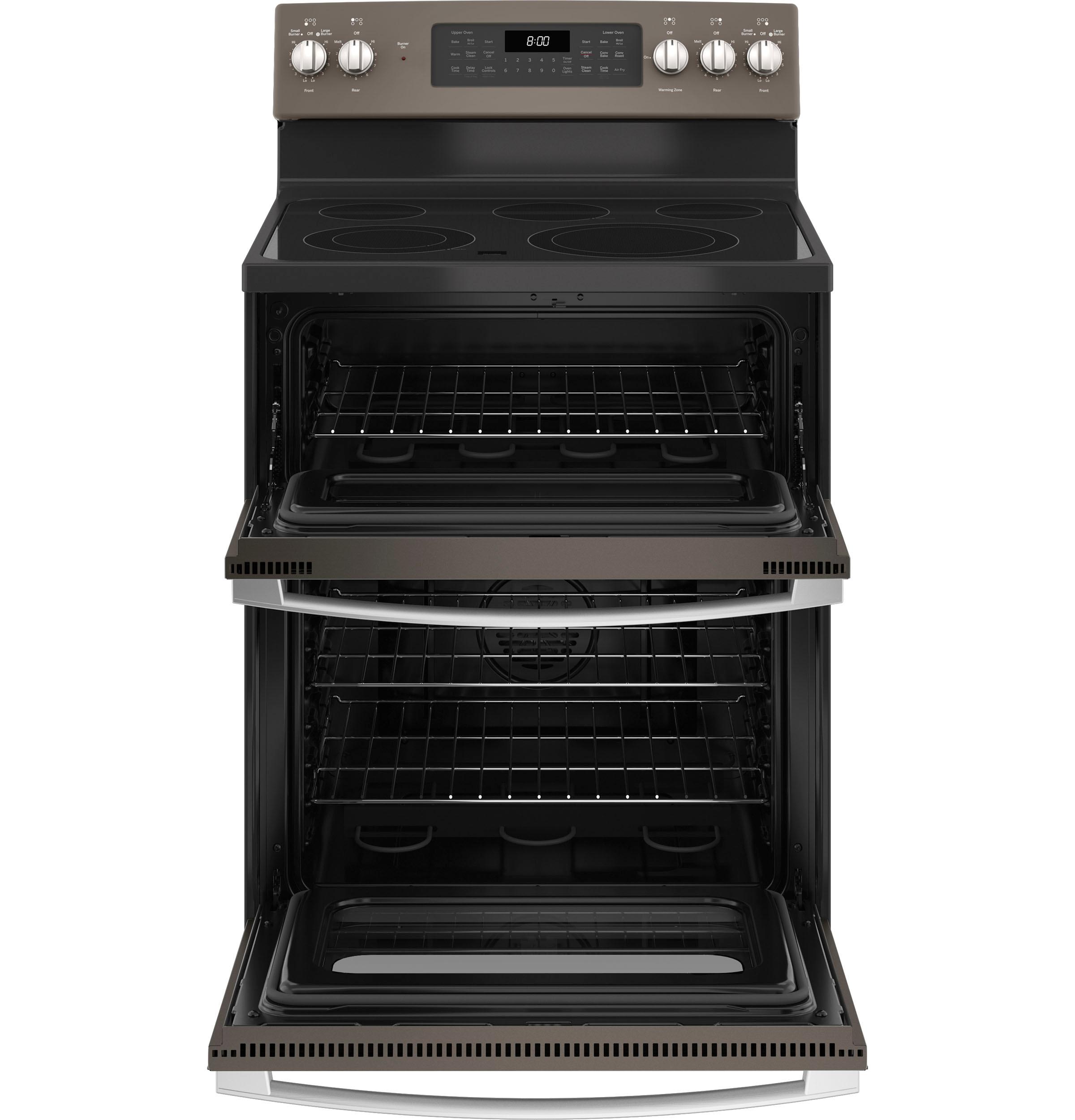 GE® 30" Free-Standing Electric Double Oven Convection Range