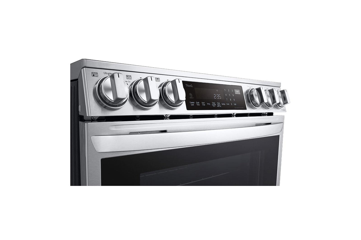 Lg LSEL6337F 6.3 cu. ft. Smart Wi-Fi Enabled ProBake Convection® InstaView™ Electric Slide-in Range with Air Fry