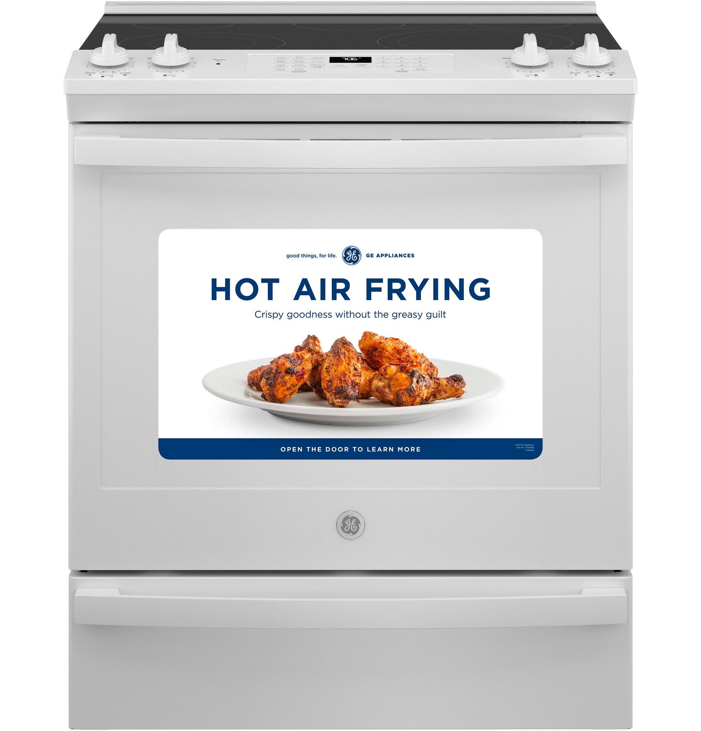 GE® 30" Slide-In Electric Convection Range with No Preheat Air Fry