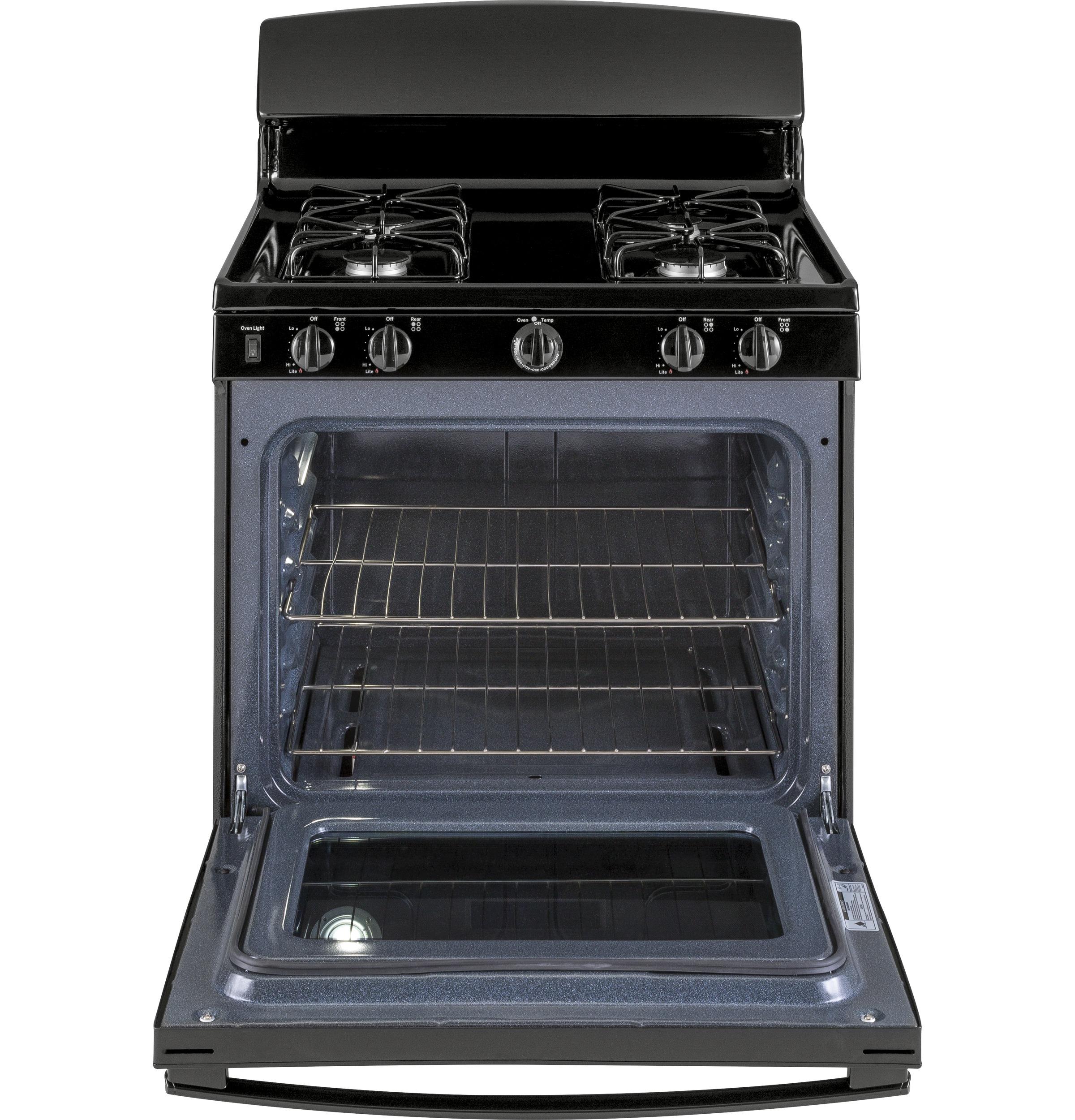JGBS30DEKBB GE® 30" Free-Standing Gas Range