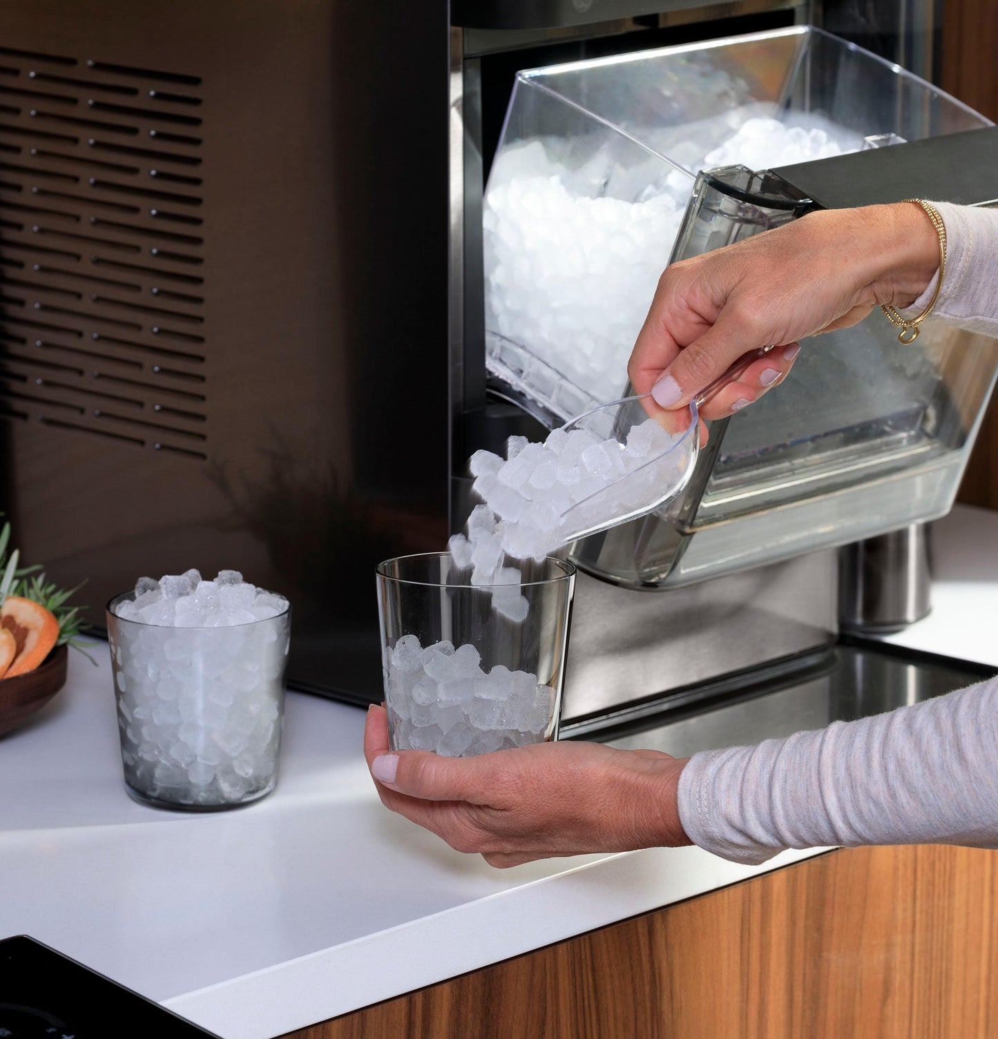 XPIO13BCBT GE Profile™ Opal™ 2.0 Nugget Ice Maker with Side Tank