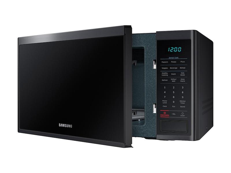 Samsung MS14K6000AG 1.4 cu. ft. Countertop Microwave with Sensor Cooking in Fingerprint Resistant Black Stainless Steel