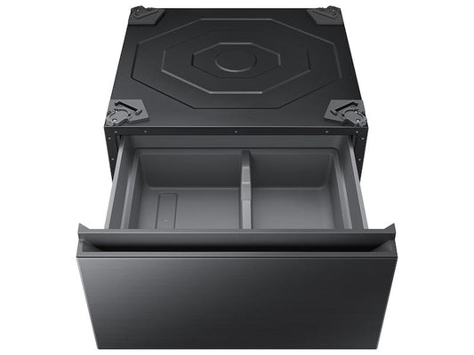 Samsung WE502NV Pedestal for Washer And Dryer Pedestal for Front Load (8900 & 8700) Brushed Black