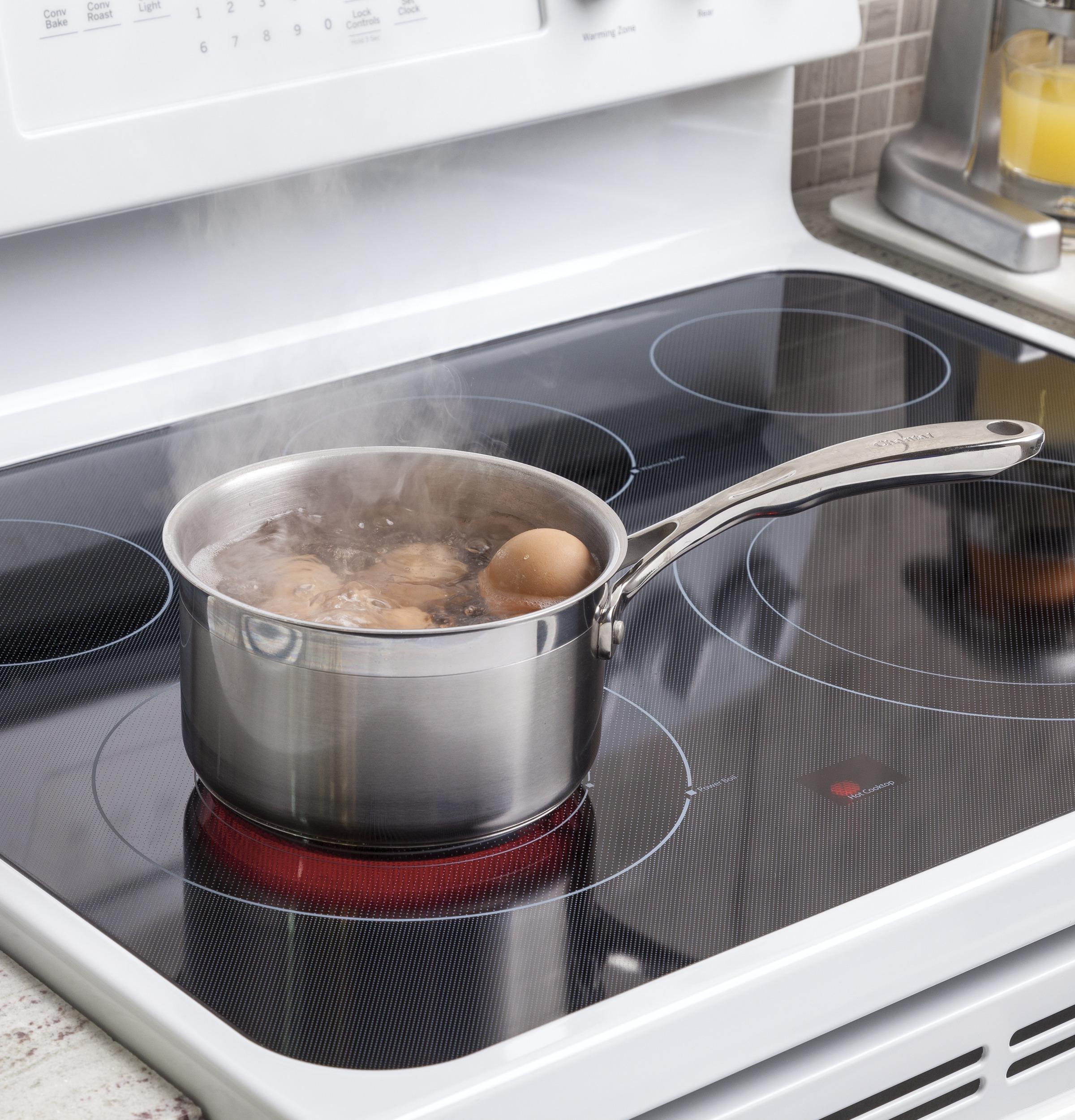 GE® 30" Free-Standing Electric Convection Range