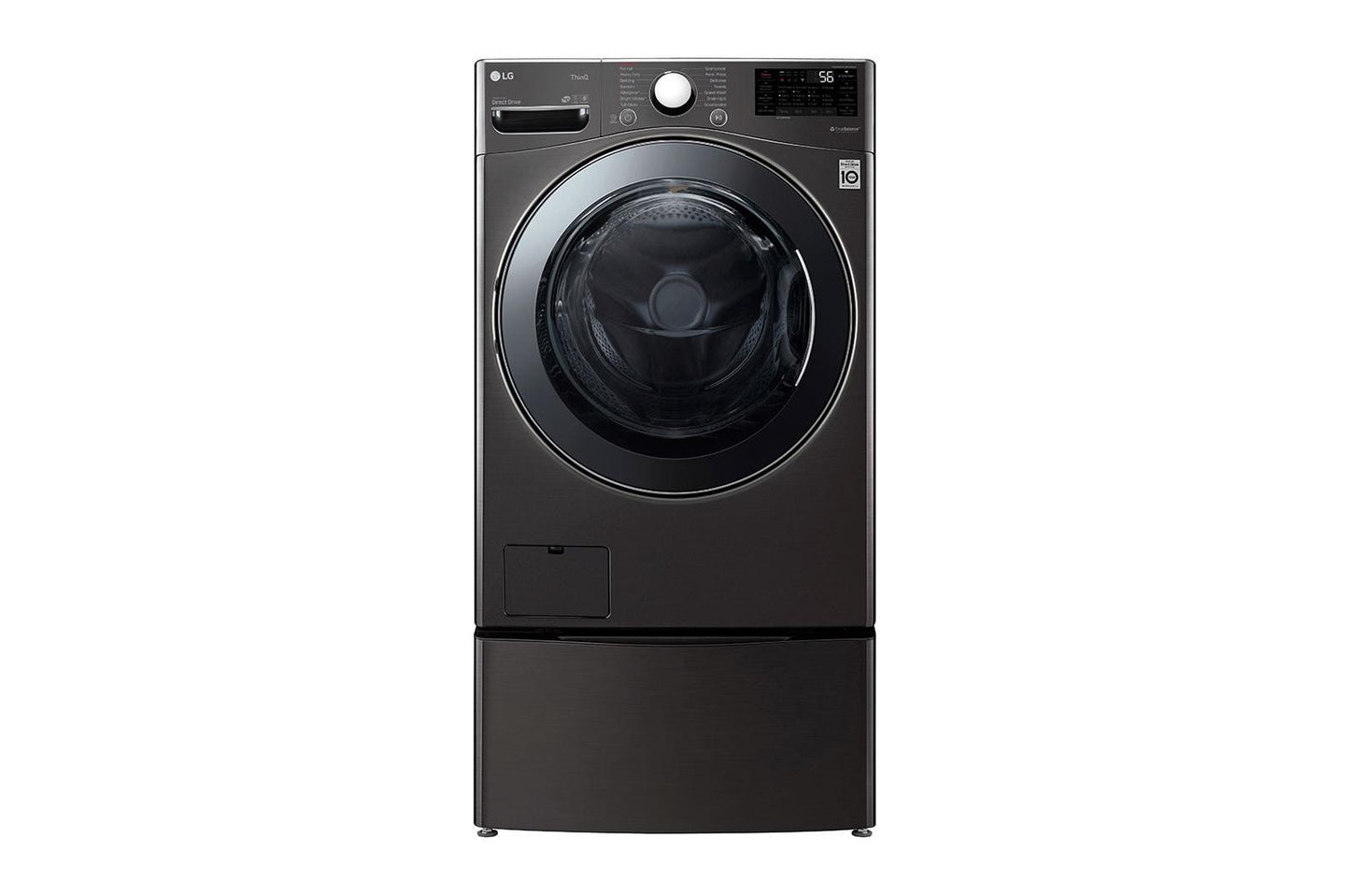 Lg 4.5 cu.ft. Smart Wi-Fi Enabled All-In-One Washer/Dryer with TurboWash® Technology