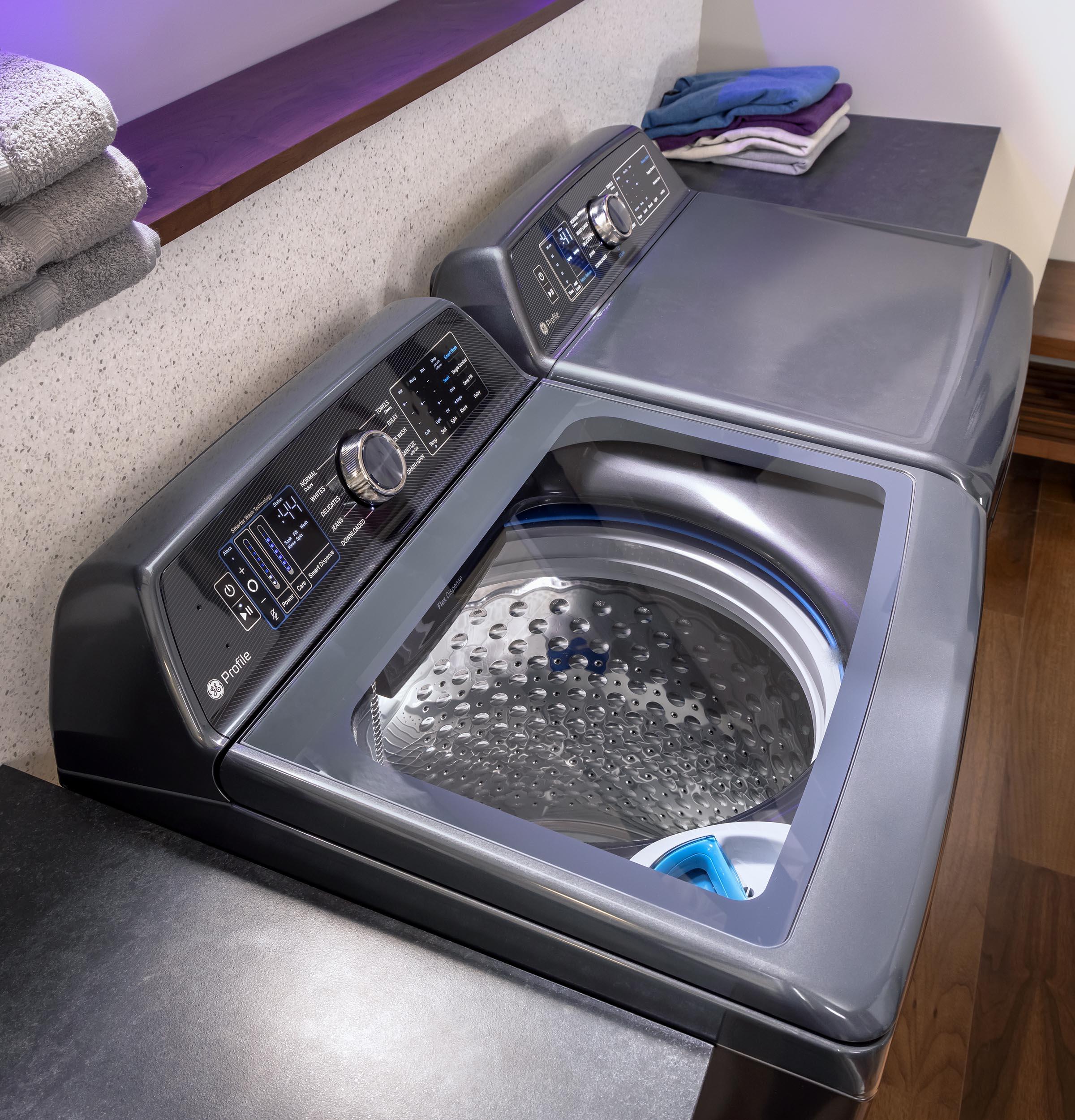 PTD90EBPTDG GE Profile™ ENERGY STAR® 7.3 cu. ft. Capacity Smart Electric Dryer with Fabric Refresh