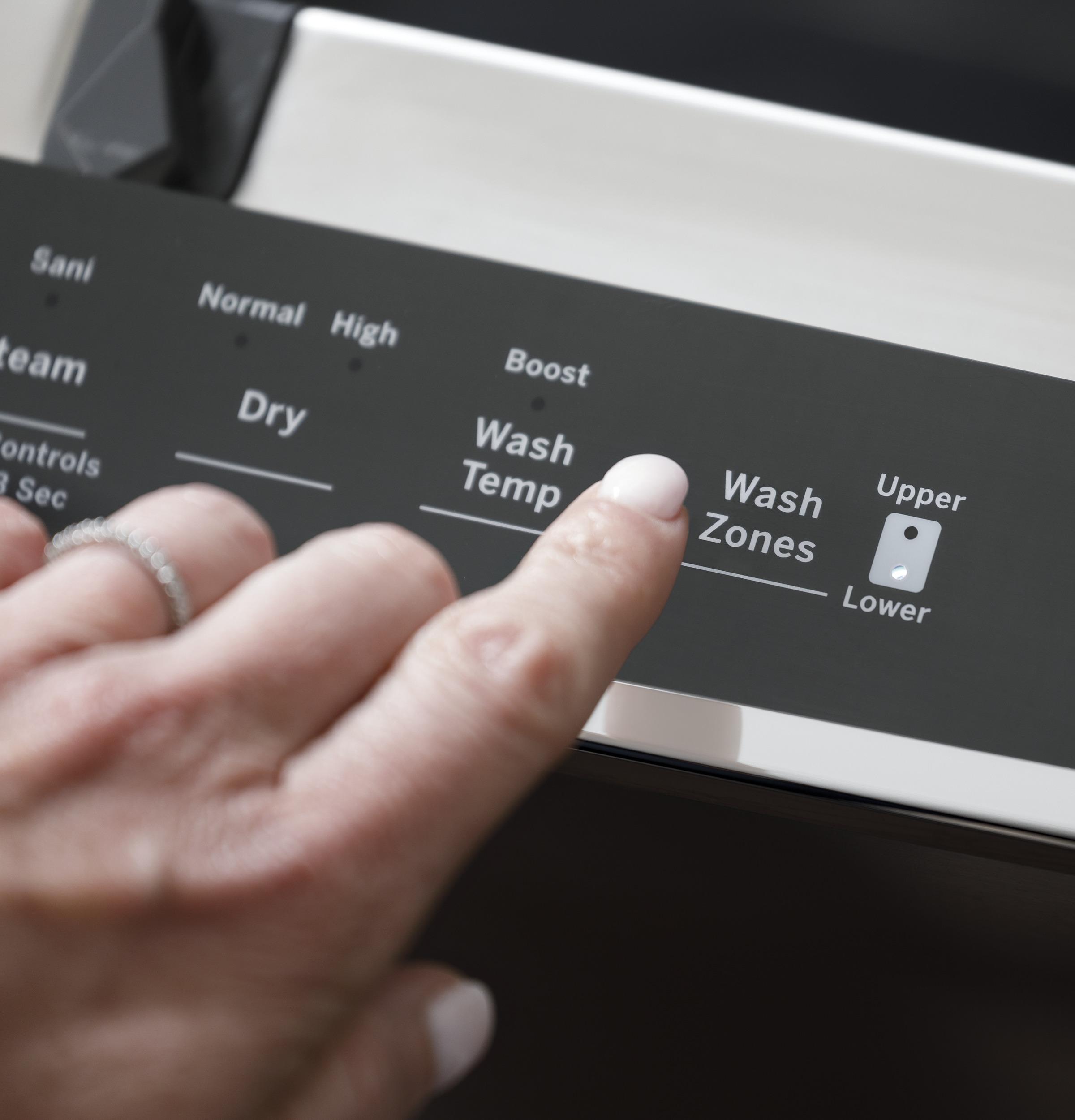 GE® Top Control with Stainless Steel Interior Dishwasher with Sanitize Cycle & Dry Boost with Fan Assist