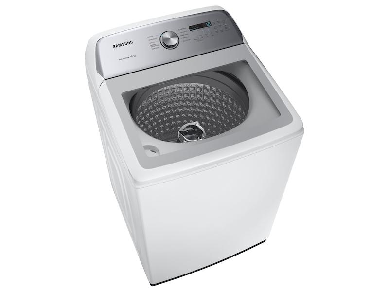 Samsung 4.9 cu. ft. Capacity Top Load Washer with ActiveWave™ Agitator and Active WaterJet in White