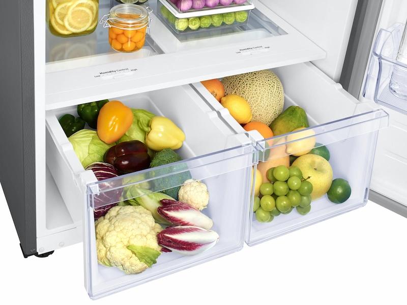 Samsung RT21M6215SR 21 cu. ft. Top Freezer Refrigerator with FlexZone™ and Ice Maker in Stainless Steel