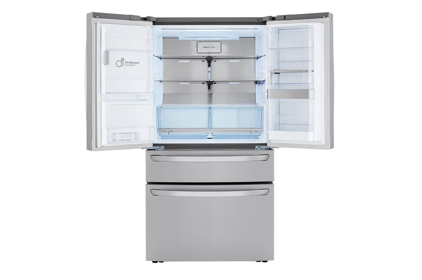 Lg LRMDS3006S 30 cu. ft. 36 Inch Wide French Door Refrigerator - Stainless Steel