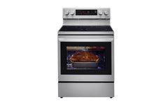 Lg LREL6325F 6.3 cu. ft. Smart Wi-Fi Enabled True Convection InstaView® Electric Range with Air Fry