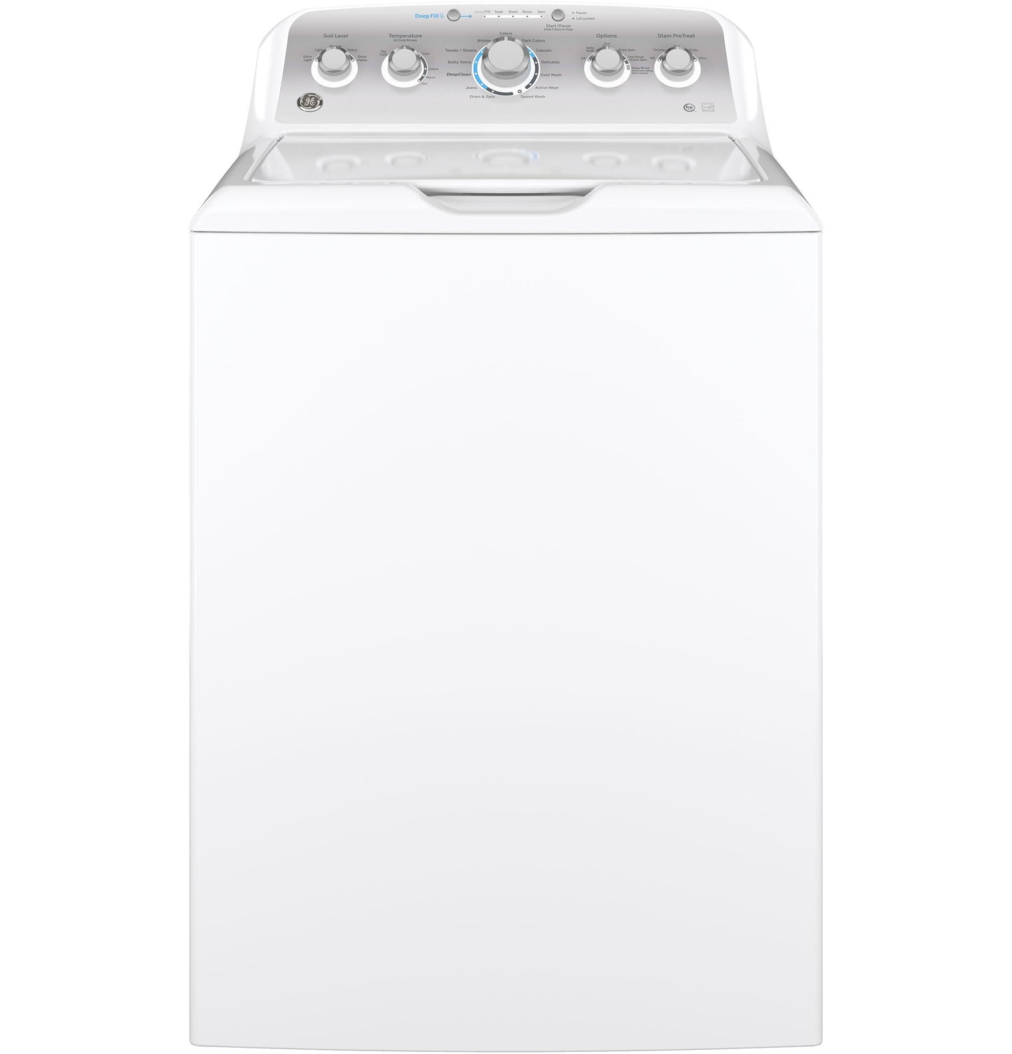 GTW500ASNWS GE® ENERGY STAR® 4.6 cu. ft. Capacity Washer with Stainless Steel Basket