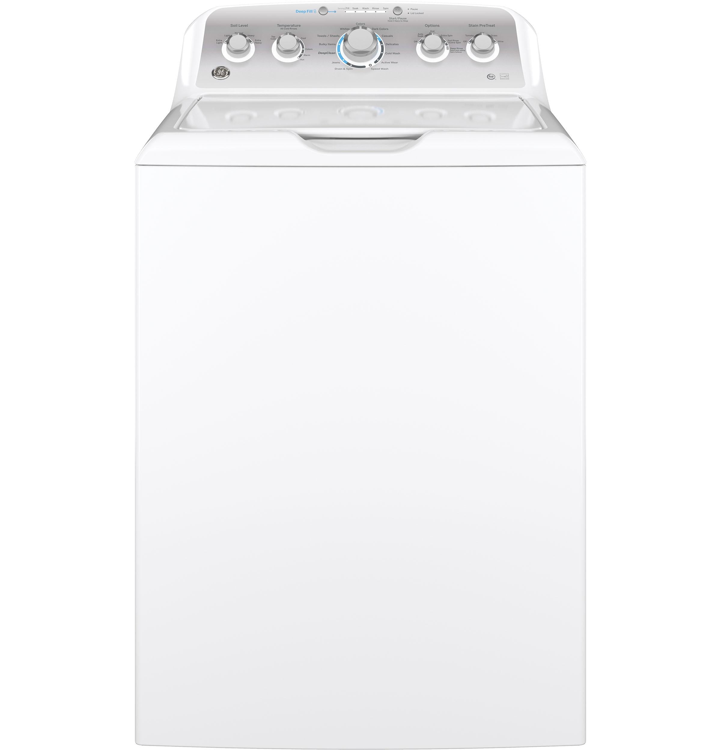 GE® ENERGY STAR® 4.6 cu. ft. Capacity Washer with Stainless Steel Basket