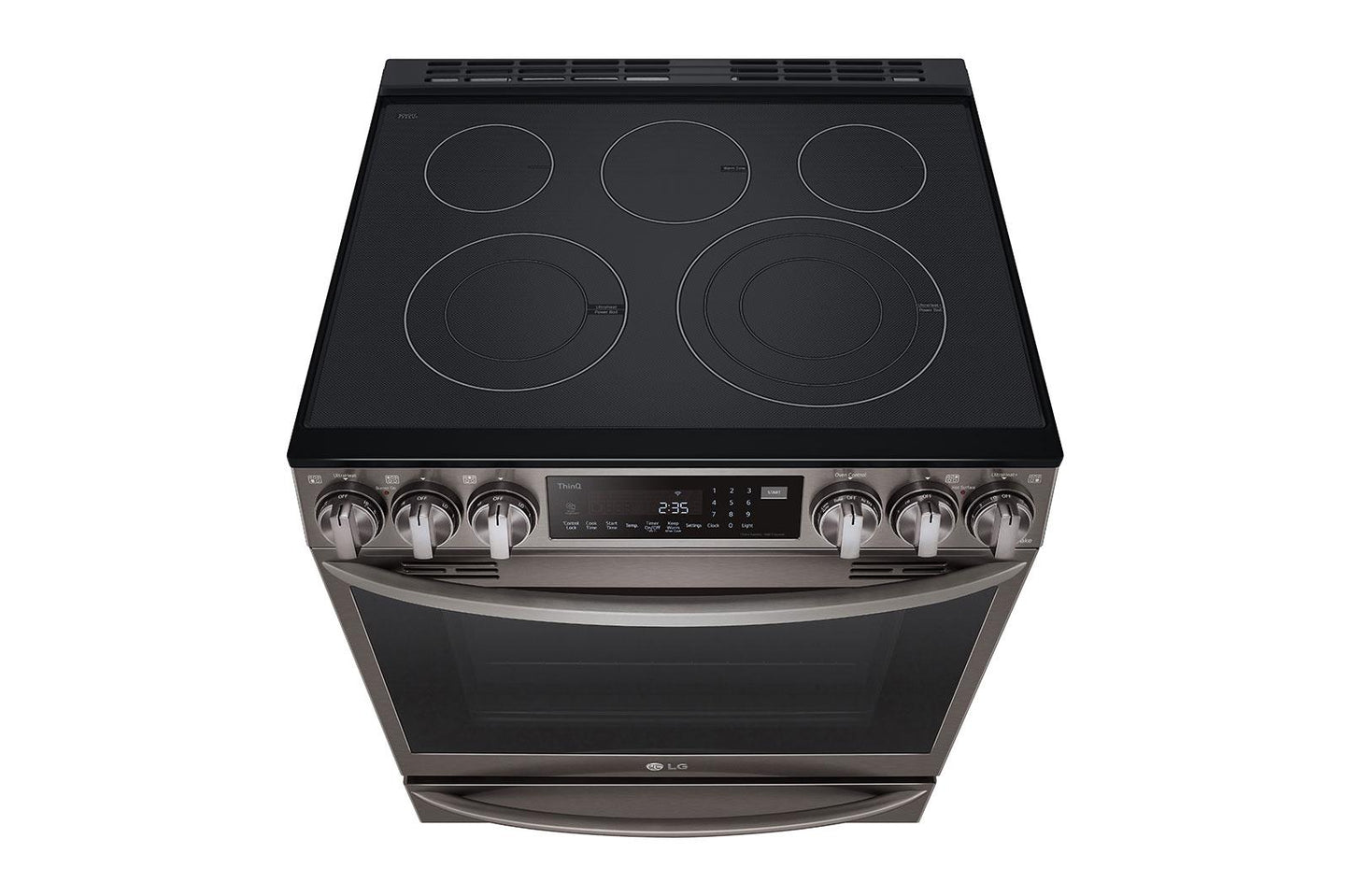 Lg LSEL6337D 6.3 cu. ft. Smart Wi-Fi Enabled ProBake Convection® InstaView™ Electric Slide-in Range with Air Fry