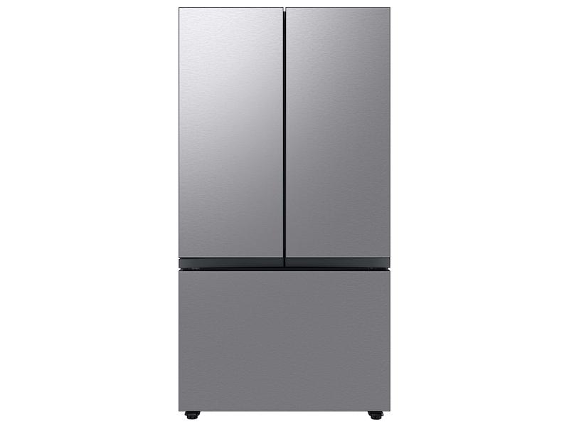 Samsung RF30BB6600QLAA Bespoke 3-Door French Door Refrigerator (30 cu. ft.) with Beverage Center™ in Stainless Steel