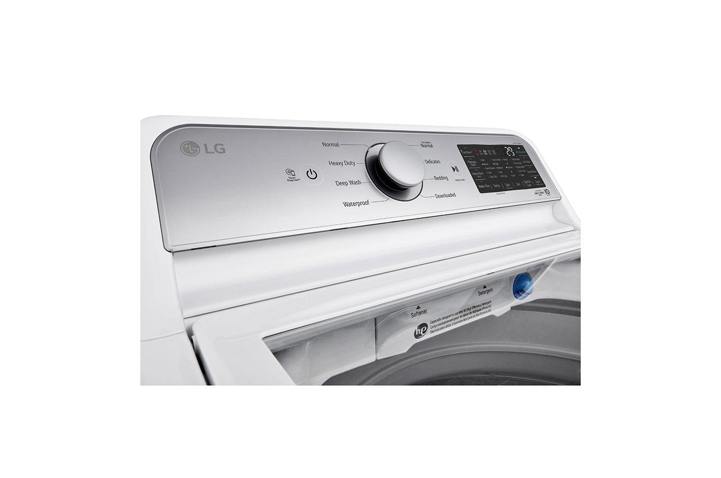 Lg 5.5 cu.ft. Mega Capacity Smart wi-fi Enabled Top Load Washer with TurboWash3D™ Technology
