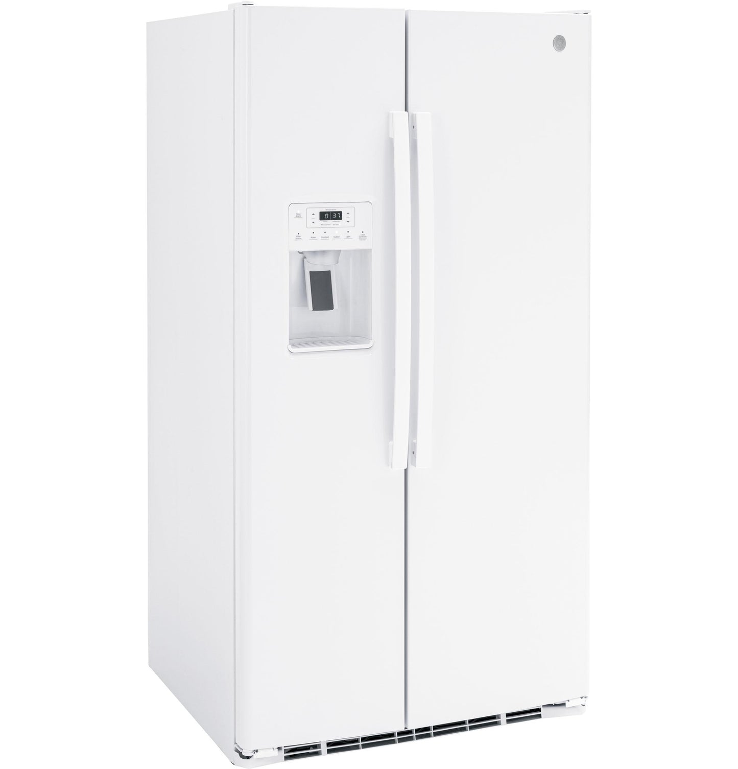 GSS25GGPWW GE® 25.3 Cu. Ft. Side-By-Side Refrigerator