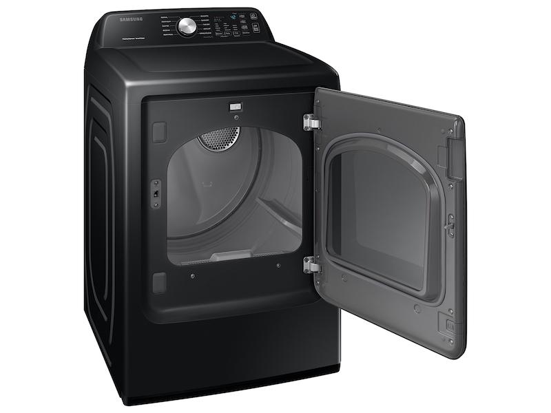7.4 cu. ft. Electric Dryer with Sensor Dry in Brushed Black