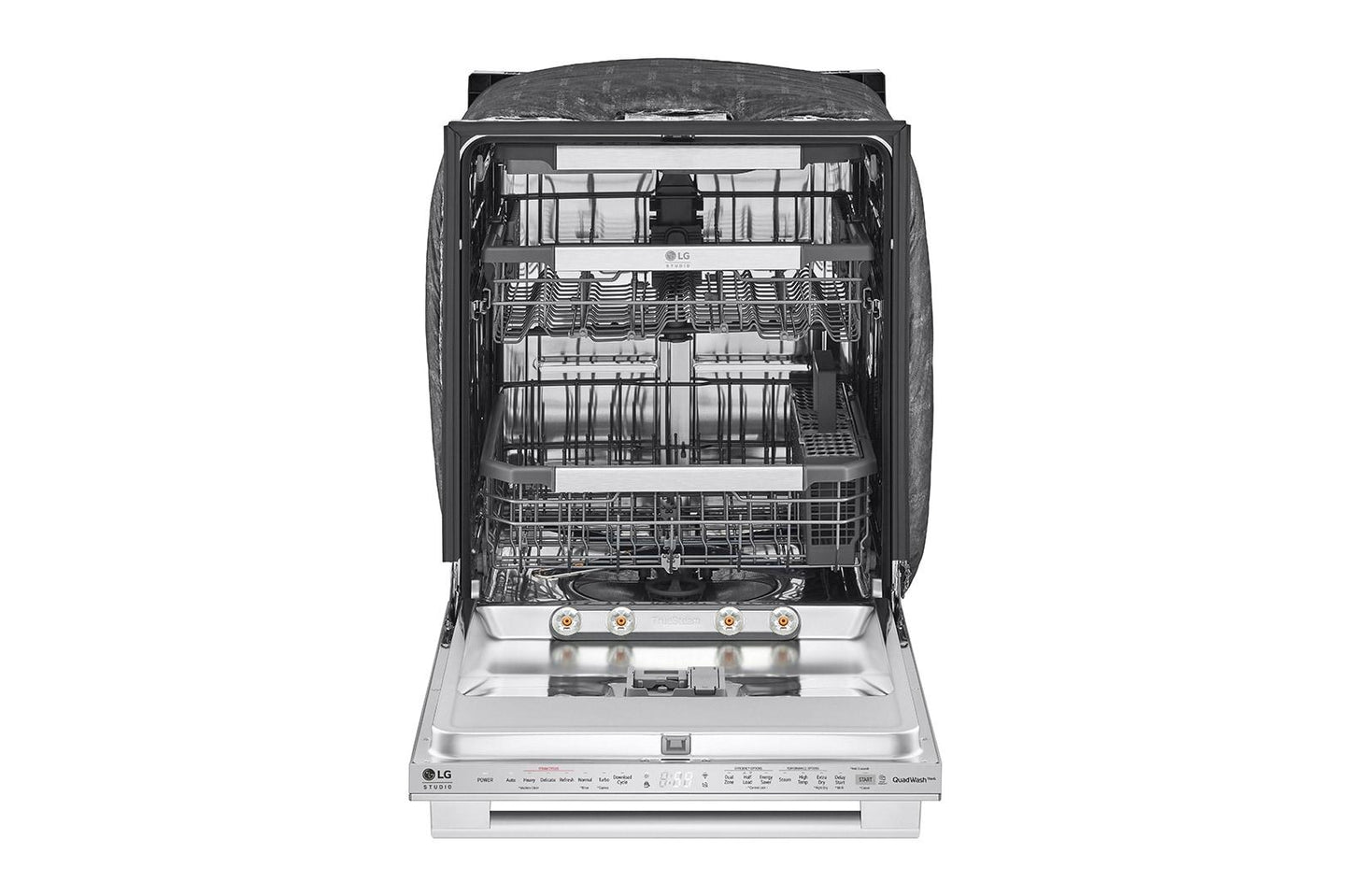 LG STUDIO Top Control Smart Dishwasher with QuadWash™ and TrueSteam®