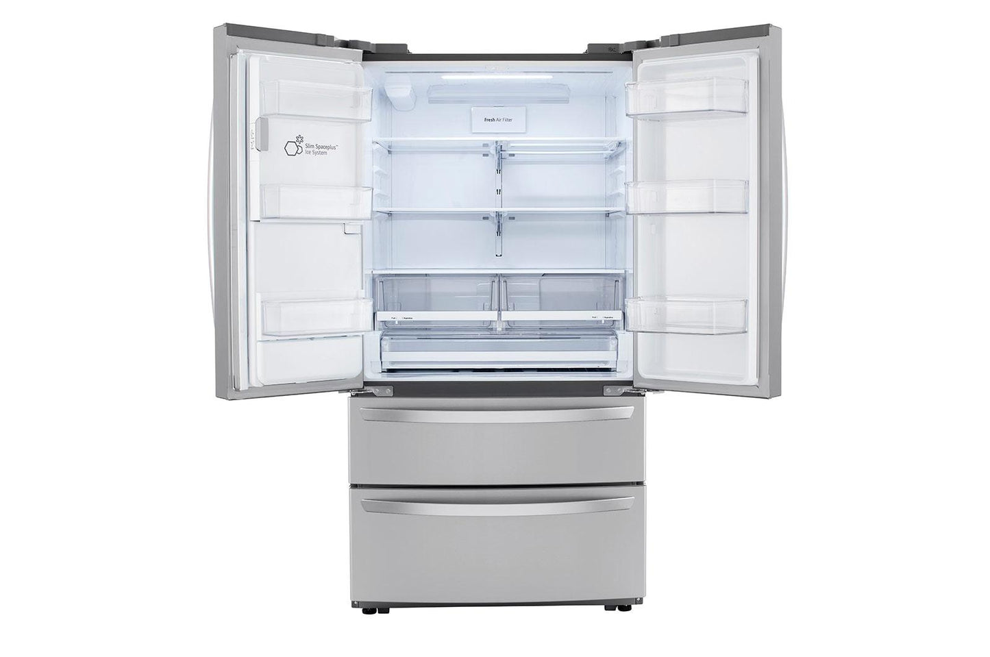 Lg 22 cu ft. Smart Counter Depth Double Freezer Refrigerator
