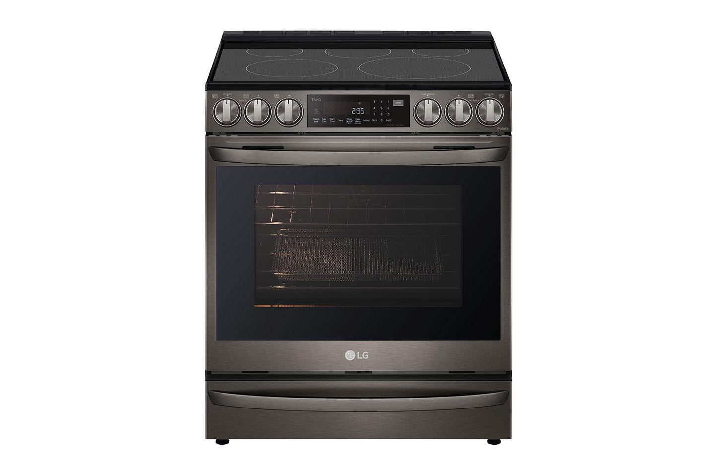 Lg LSEL6337D 6.3 cu. ft. Smart Wi-Fi Enabled ProBake Convection® InstaView™ Electric Slide-in Range with Air Fry