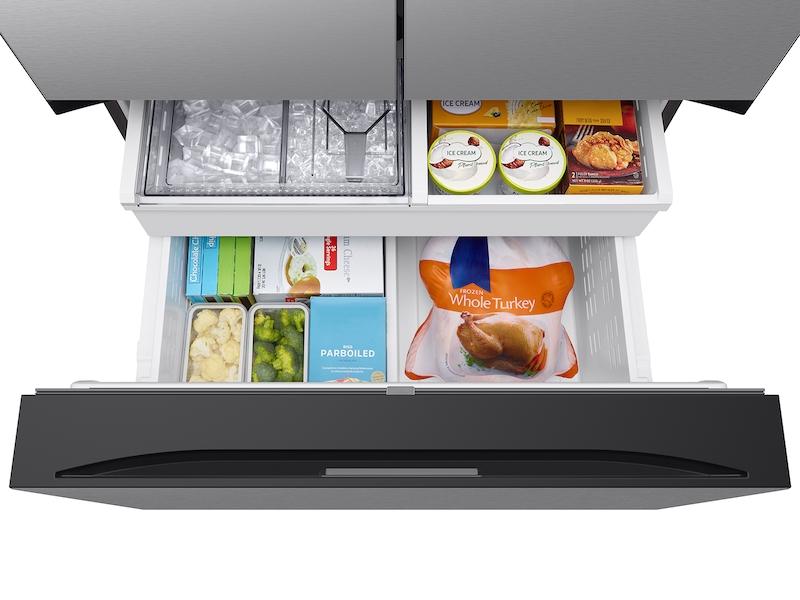 Samsung RF30BB6200QLAA Bespoke 3-Door French Door Refrigerator (30 cu. ft.) with AutoFill Water Pitcher in Stainless Steel