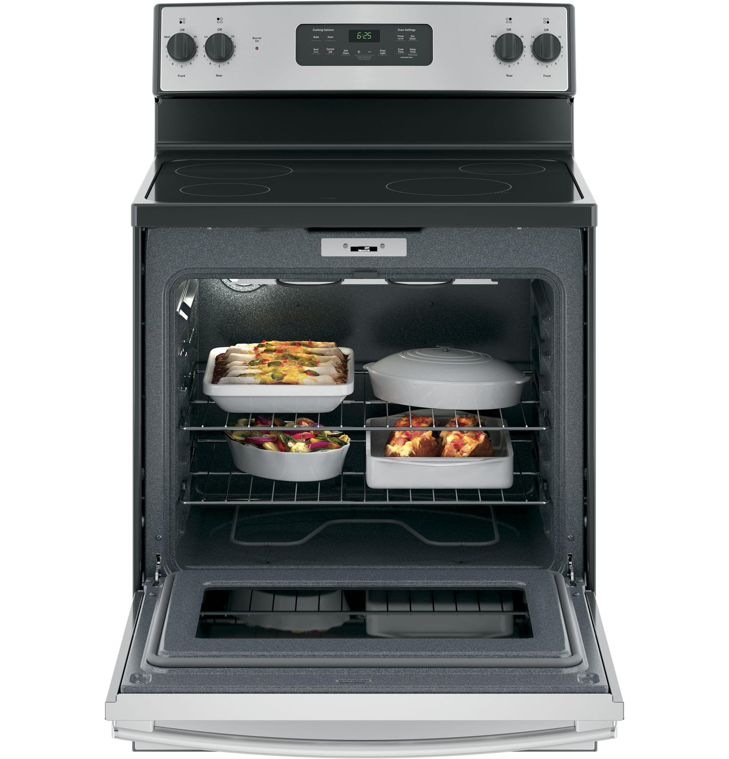 GE® 30" Free-Standing Electric Range