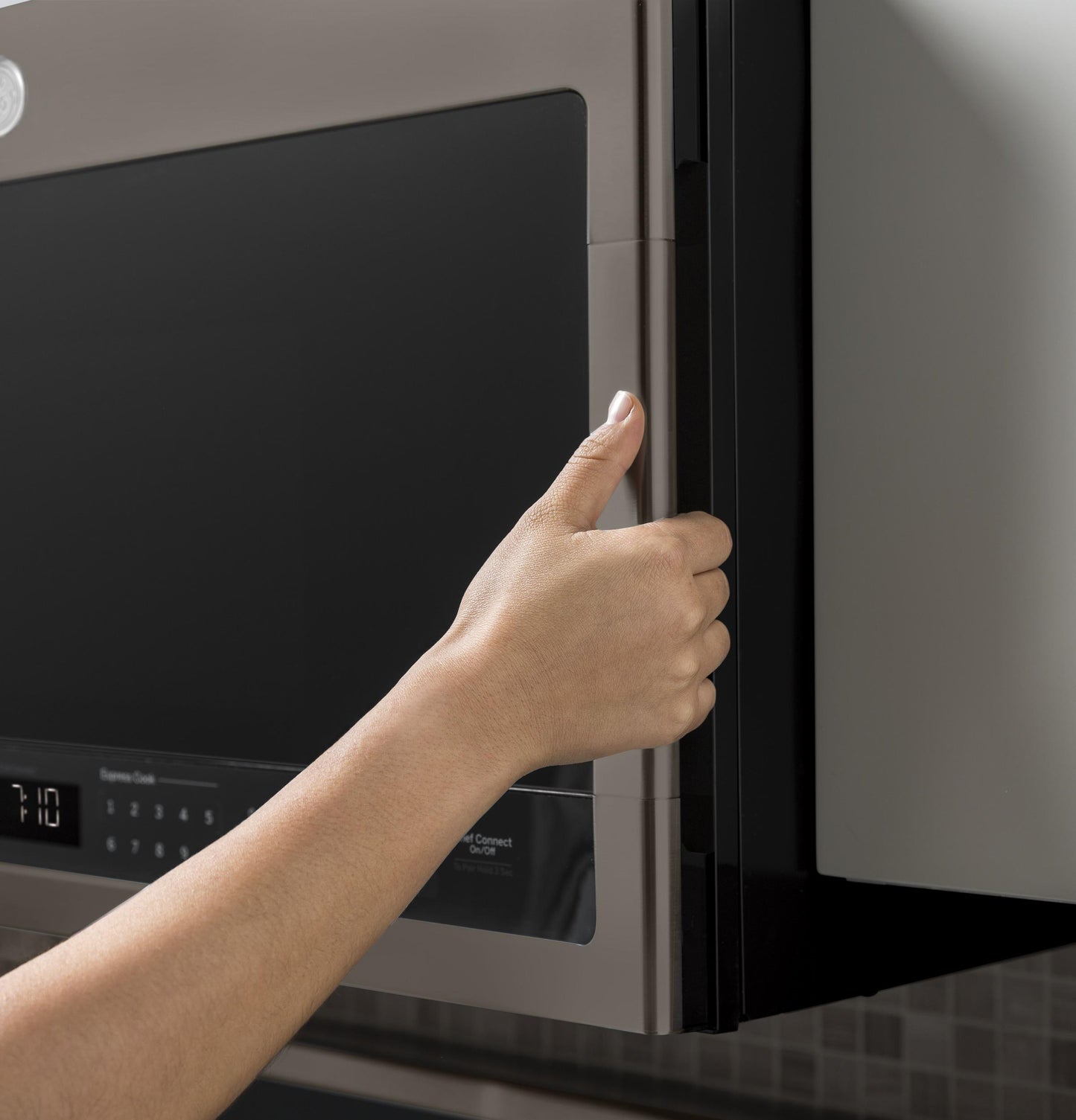 GE Profile™ 2.1 Cu. Ft. Over-the-Range Sensor Microwave Oven