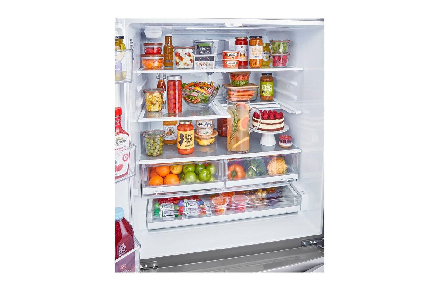 Lg 22 cu ft. Smart Counter Depth Double Freezer Refrigerator