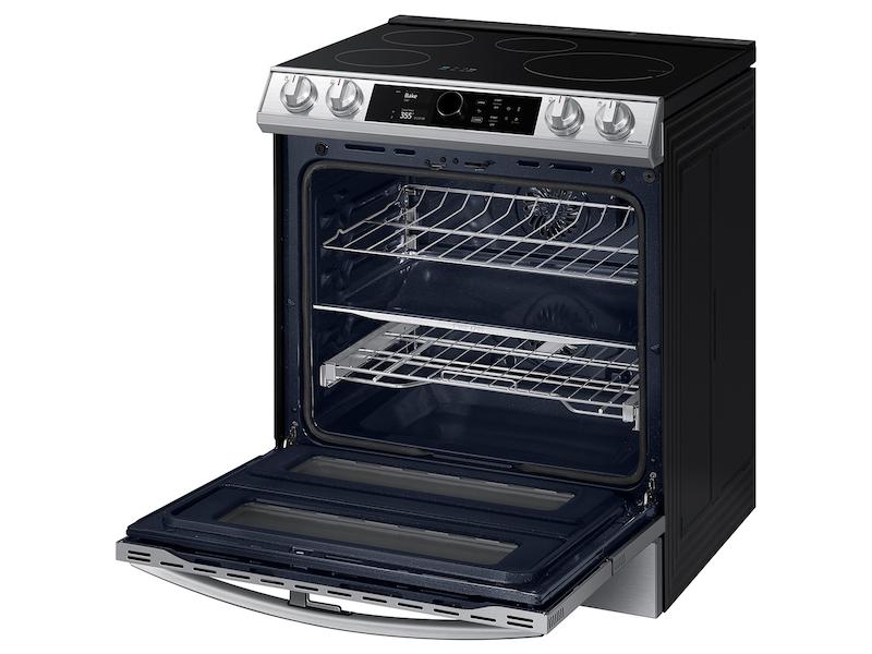 Samsung 6.3 cu. ft. Smart Slide-in Induction Range with Flex Duo™, Smart Dial