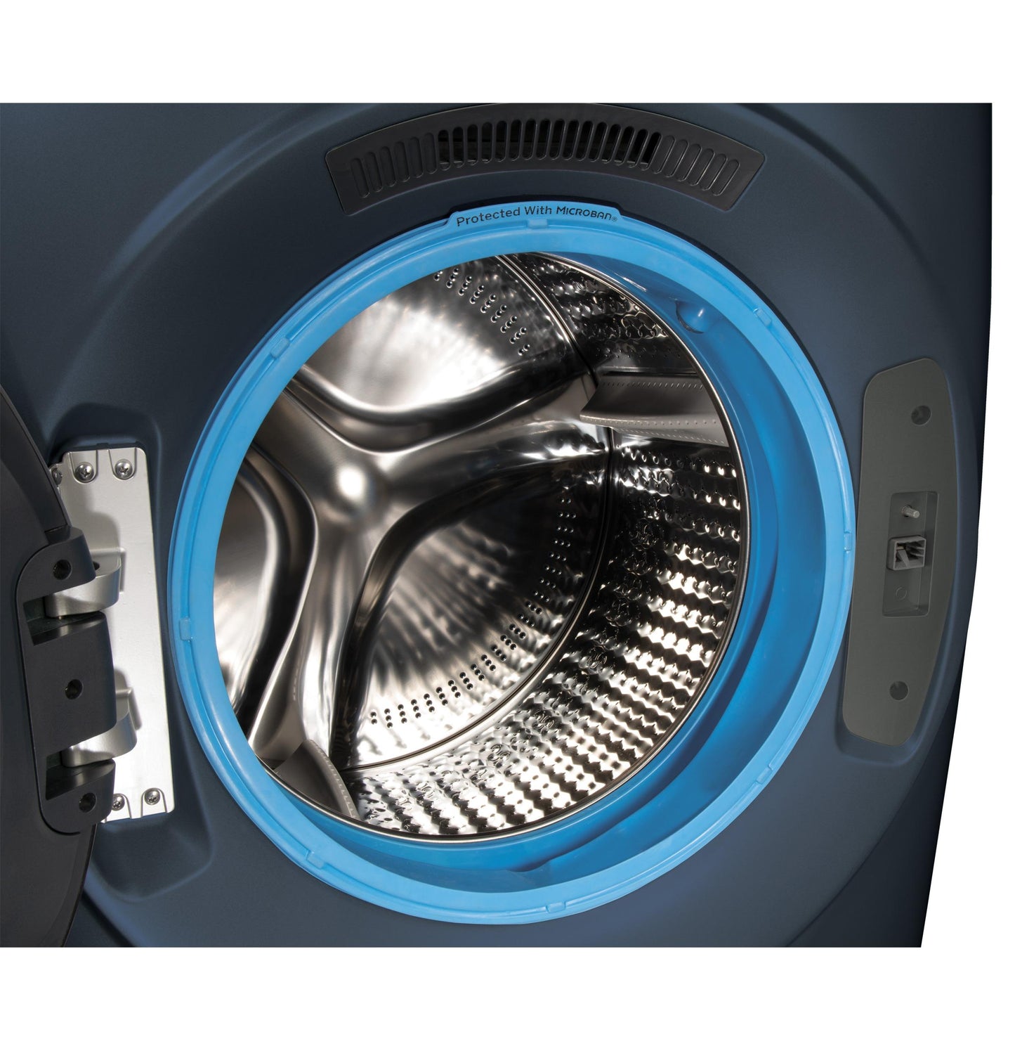 GE® ENERGY STAR® 5.0 cu. ft. Capacity Smart Front Load Steam Washer with SmartDispense™ UltraFresh Vent System with OdorBlock™ and Sanitize   Allergen