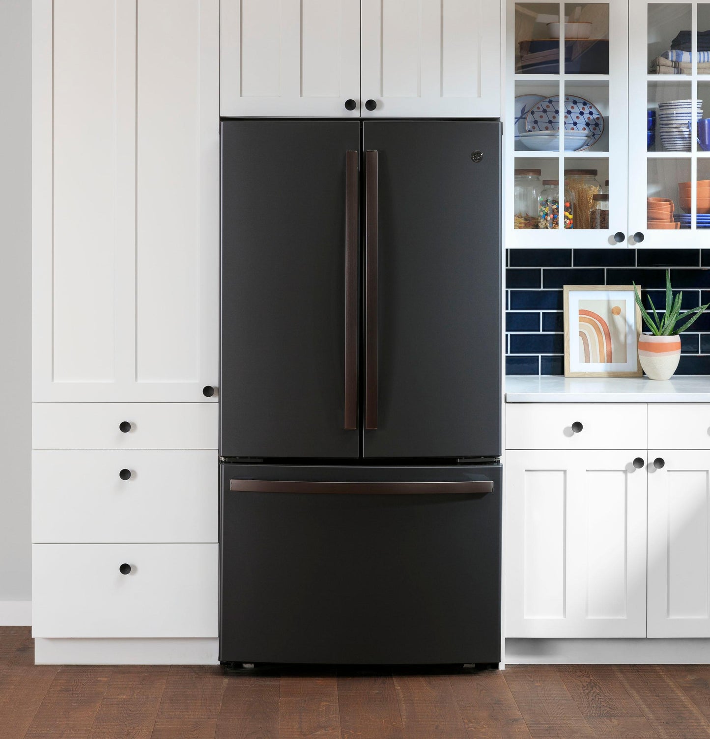 GE® ENERGY STAR® 23.1 Cu. Ft. Counter-Depth French-Door Refrigerator