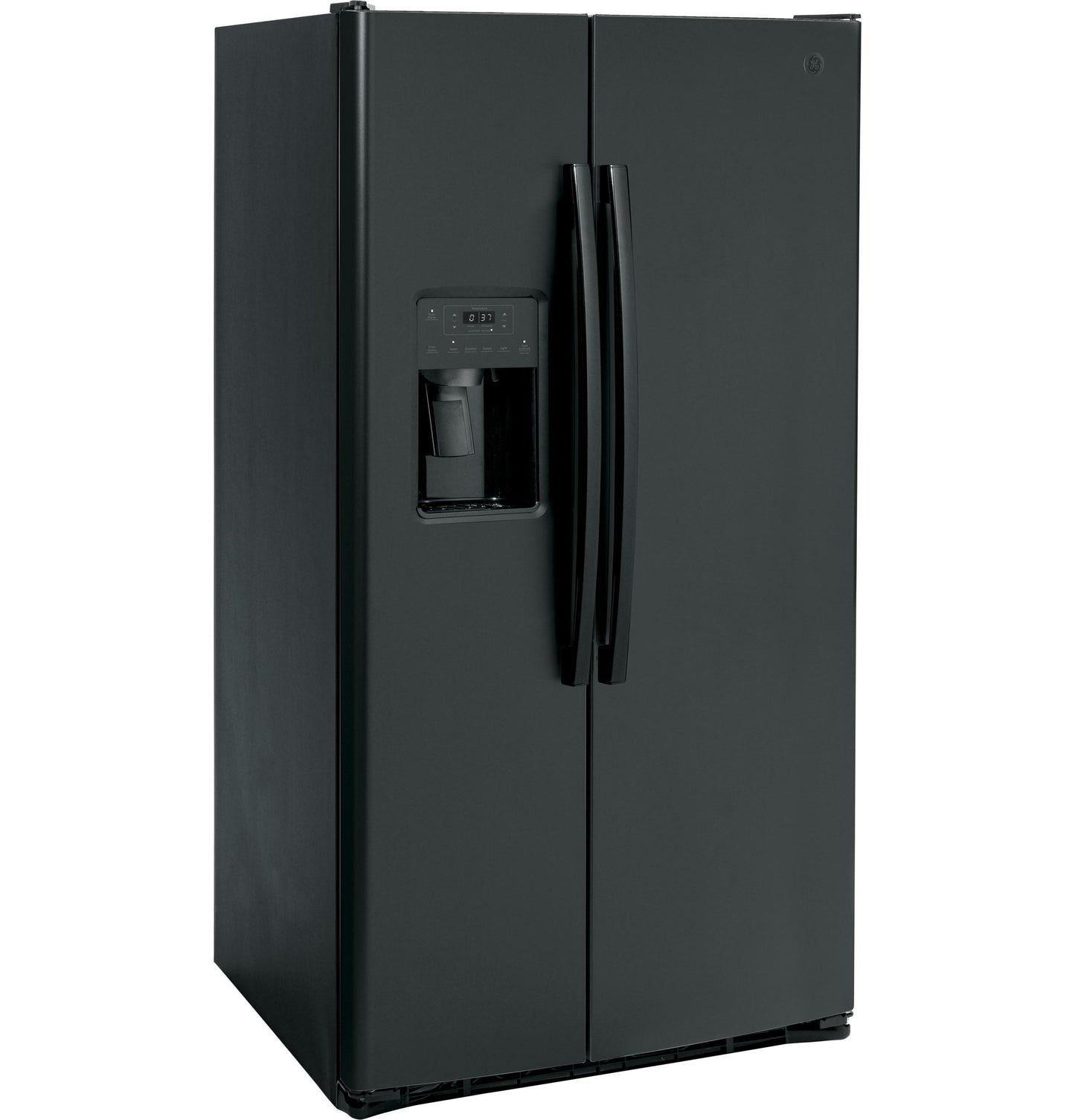 GSS25GGPBB GE® 25.3 Cu. Ft. Side-By-Side Refrigerator