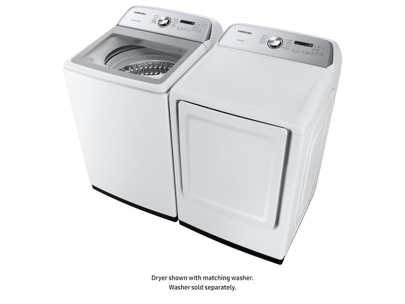 Samsung DVE50R5200W 7.4 cu. ft. Electric Dryer with Sensor Dry in White
