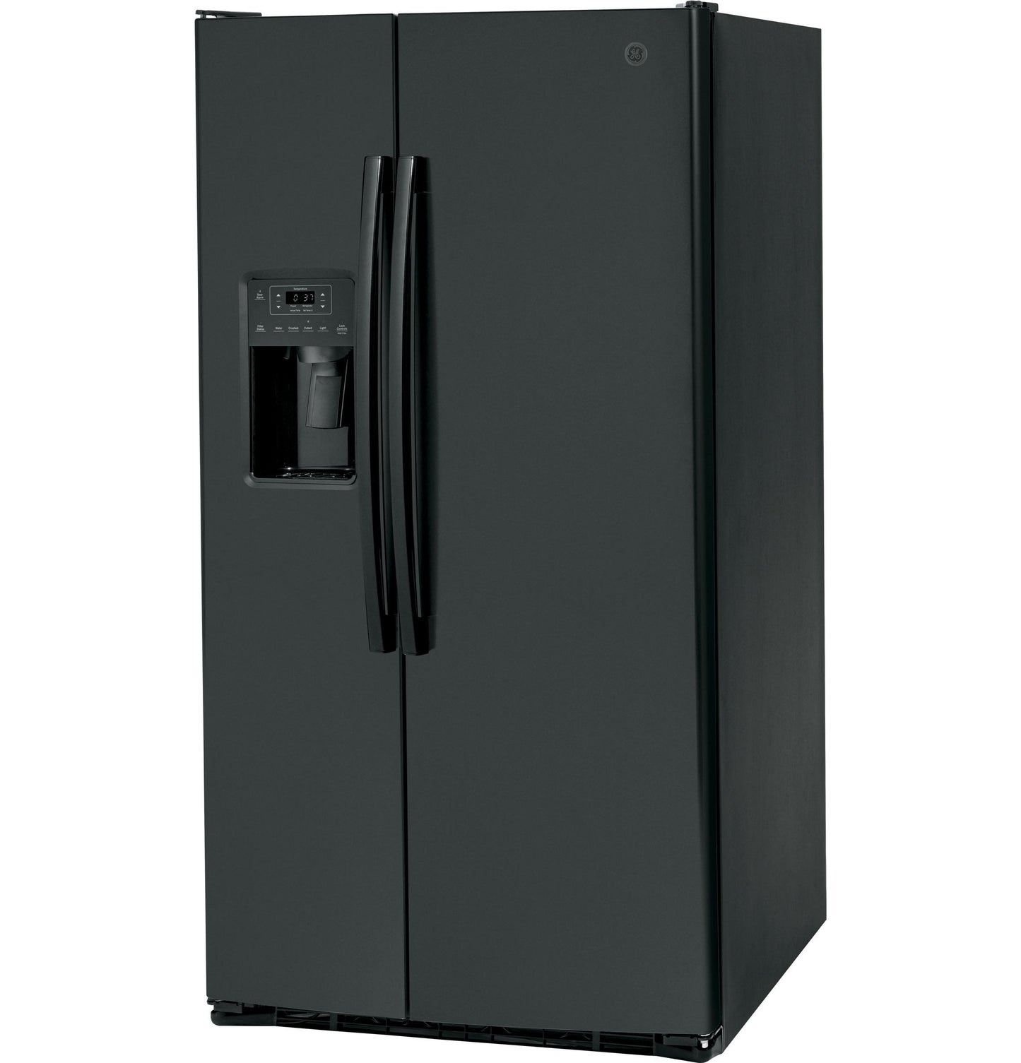 GSS25GGPBB GE® 25.3 Cu. Ft. Side-By-Side Refrigerator