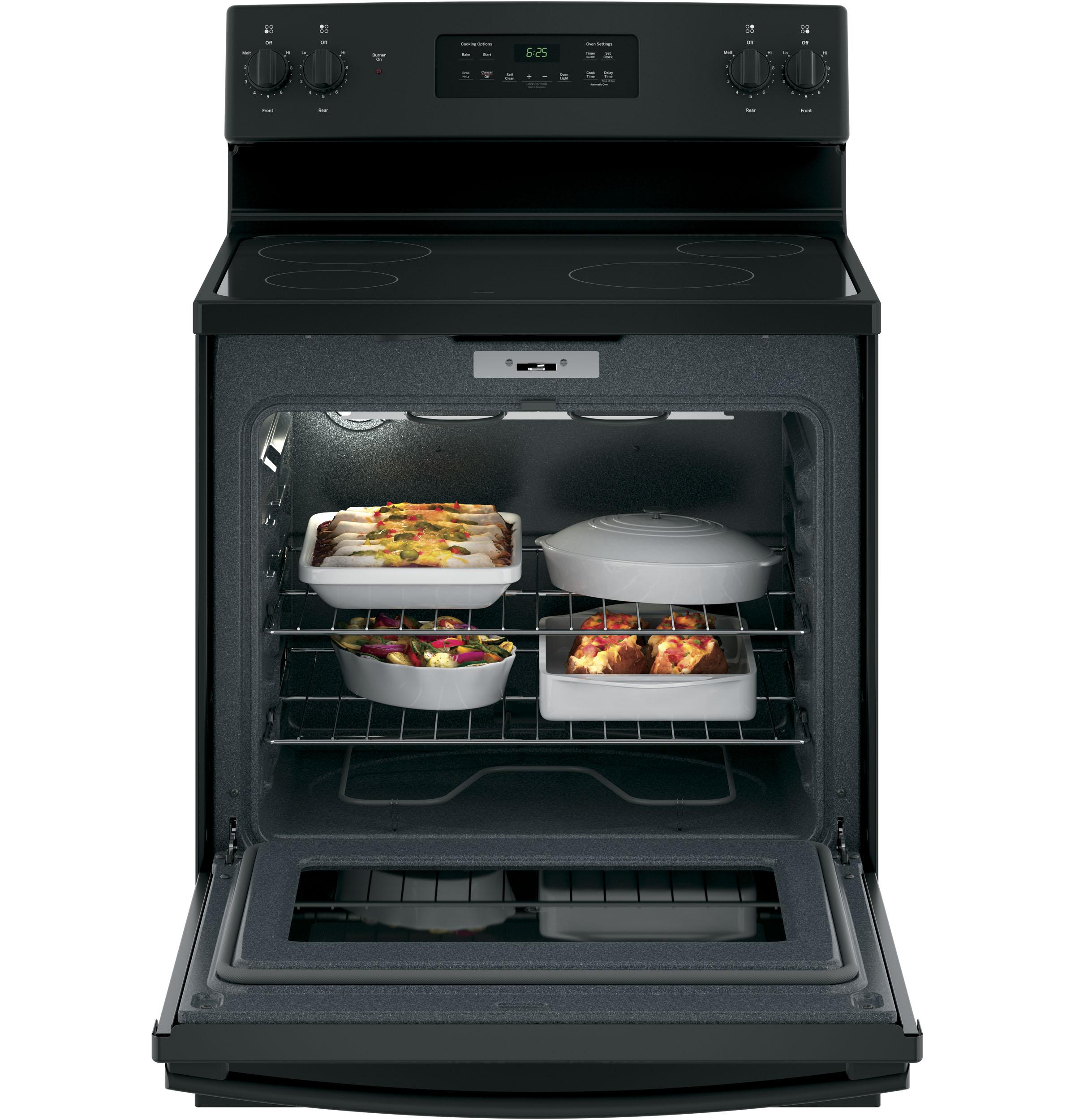 GE® 30" Free-Standing Electric Range