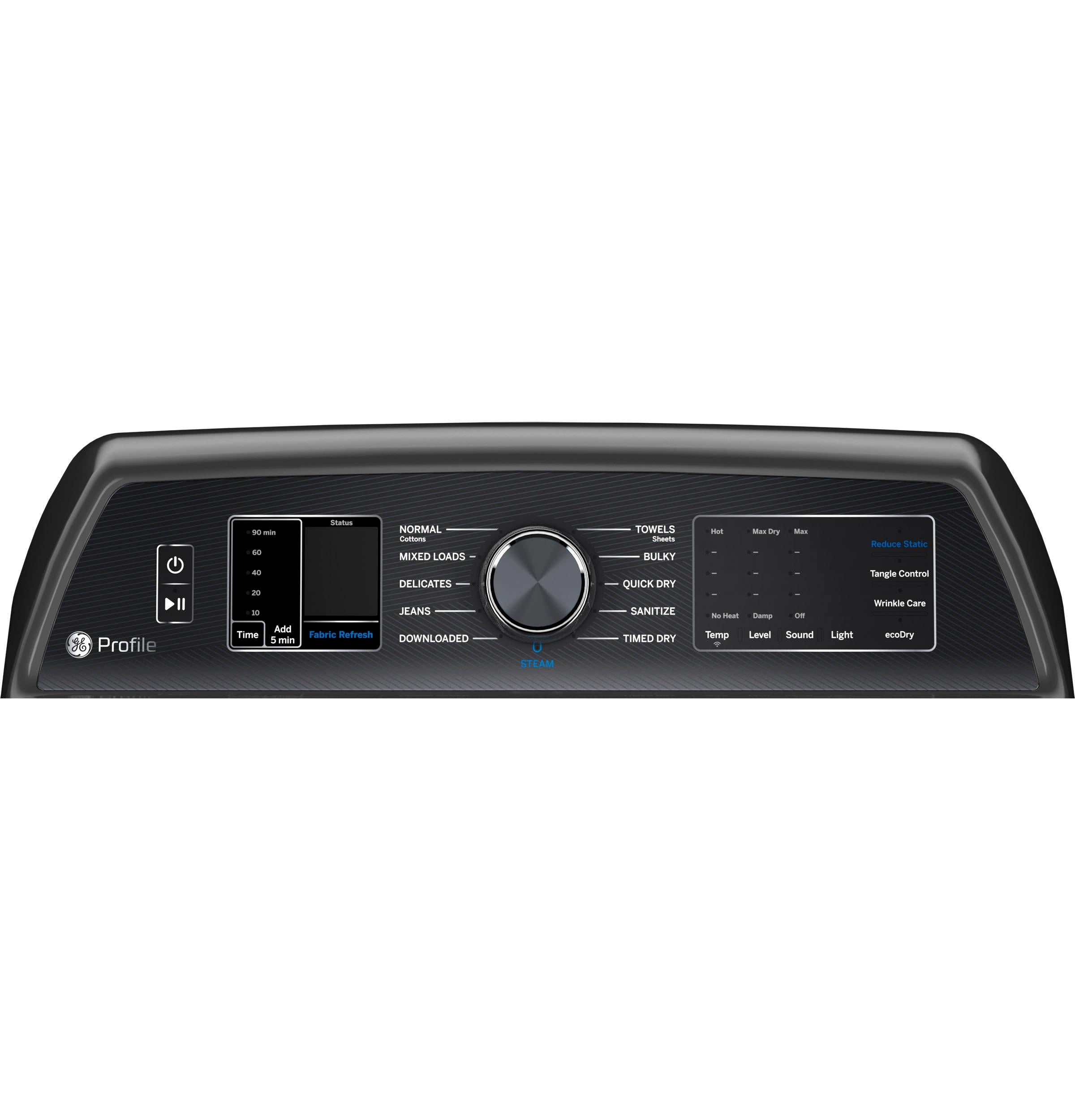 PTD90EBPTDG GE Profile™ ENERGY STAR® 7.3 cu. ft. Capacity Smart Electric Dryer with Fabric Refresh