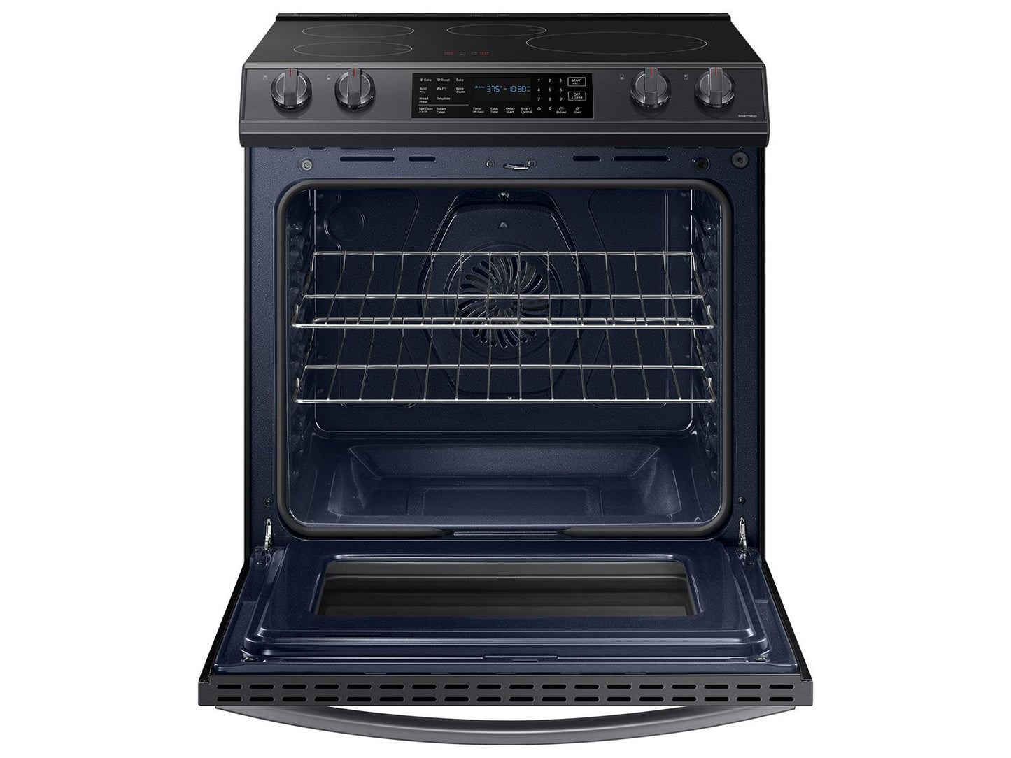 Samsung 6.3 cu. ft. Smart Rapid Heat Induction Slide-in Range with Air Fry