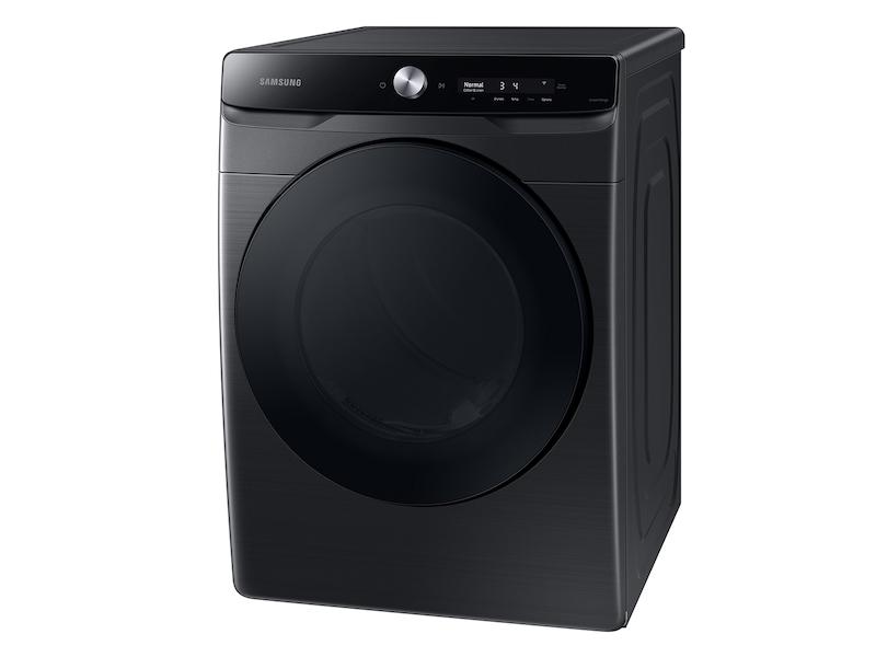 7.5 cu. ft. Smart Dial Gas Dryer with Super Speed Dry in Brushed Black