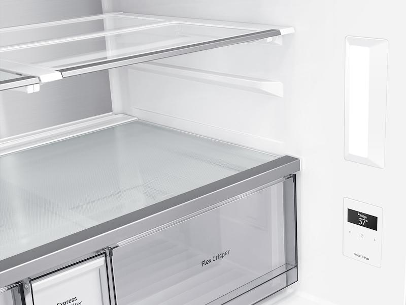 29 cu. ft. Smart 4-Door Flex™ Refrigerator with AutoFill Water Pitcher and Dual Ice Maker in Black Stainless Steel