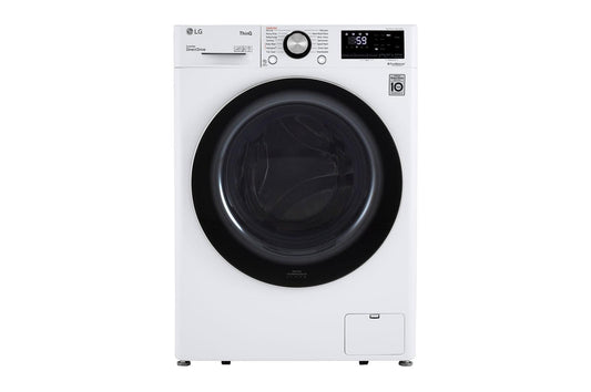 Lg WM1455HWA 2.4 cu. ft. Smart Wi-Fi Enabled Compact Front Load Washer with Built-In Intelligence