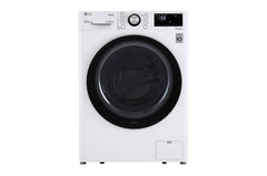 Lg WM1455HWA 2.4 cu. ft. Smart Wi-Fi Enabled Compact Front Load Washer with Built-In Intelligence