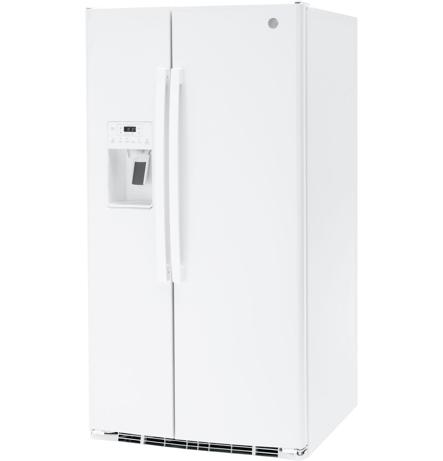 GSS25GGPWW GE® 25.3 Cu. Ft. Side-By-Side Refrigerator