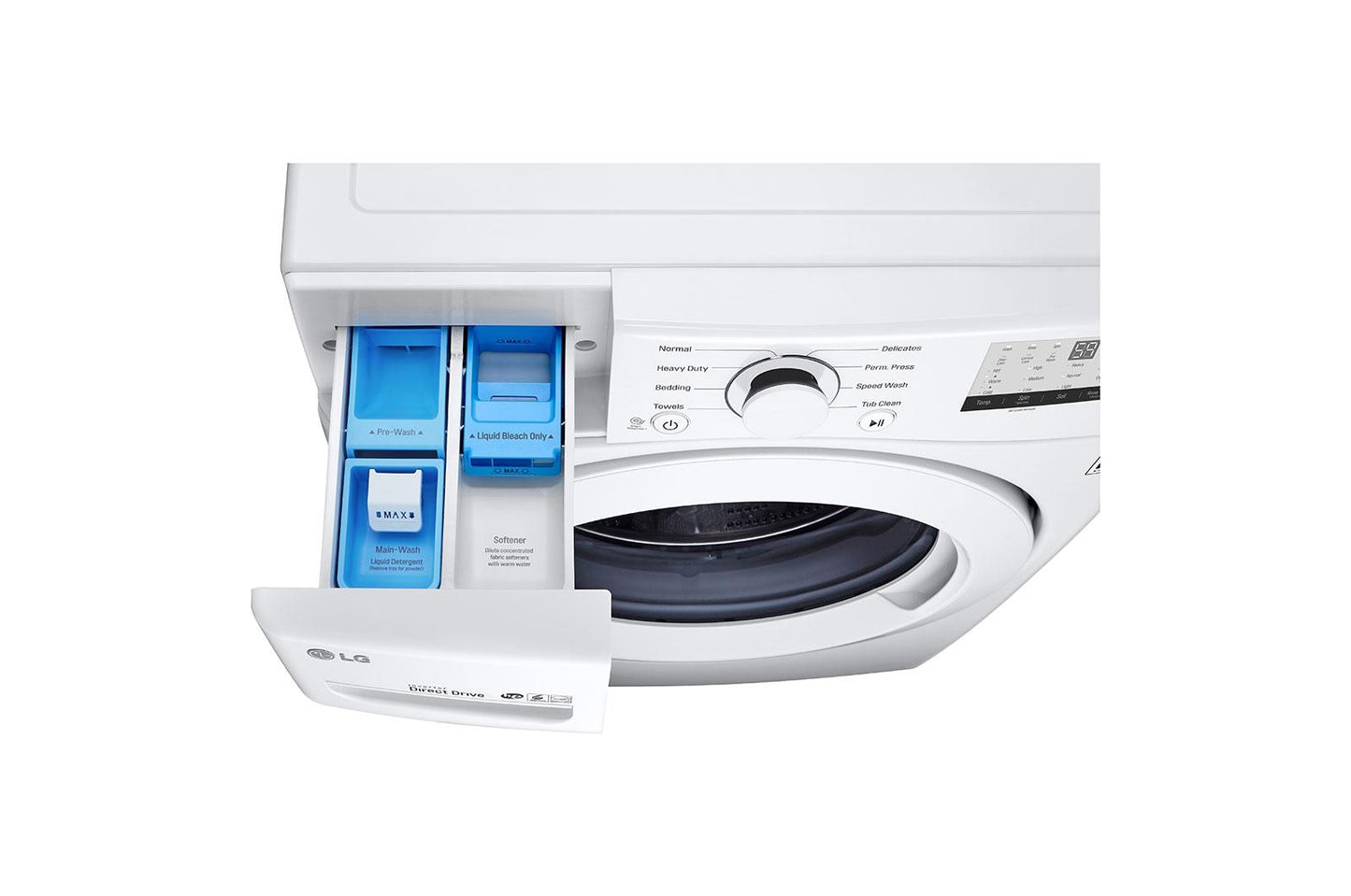 Lg WM3400CW 4.5 cu. ft. Ultra Large Front Load Washer