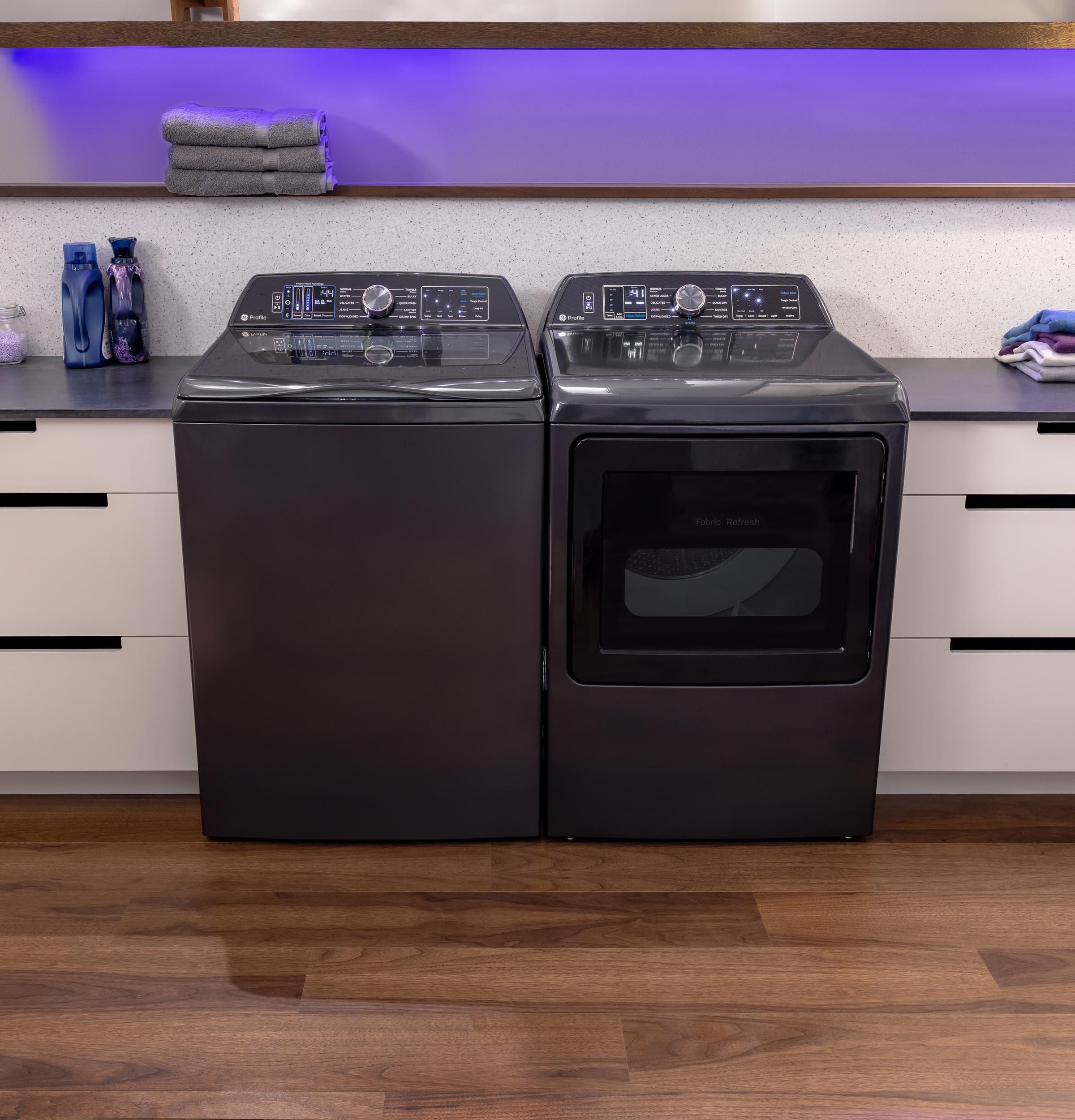 PTD90EBPTDG GE Profile™ ENERGY STAR® 7.3 cu. ft. Capacity Smart Electric Dryer with Fabric Refresh