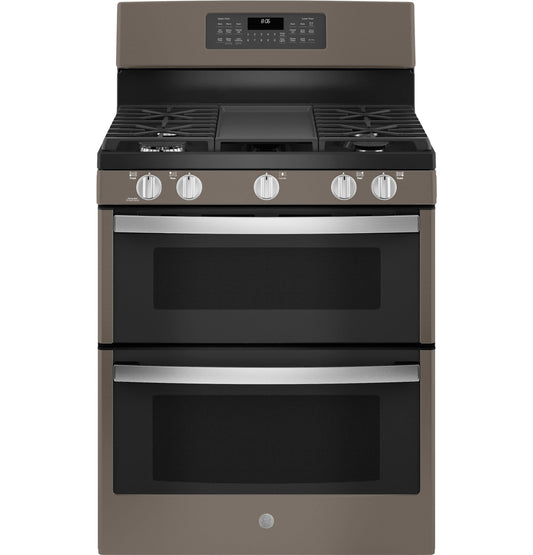 JGBS86EPES GE® 30" Free-Standing Gas Double Oven Convection Range