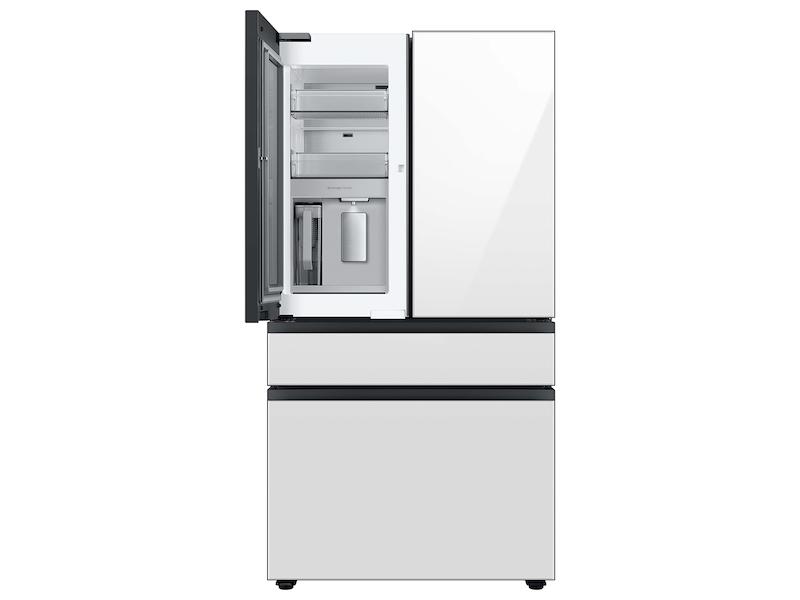 Samsung RF29BB860012AA Bespoke 4-Door French Door Refrigerator (29 cu. ft.) with Beverage Center™ in White Glass