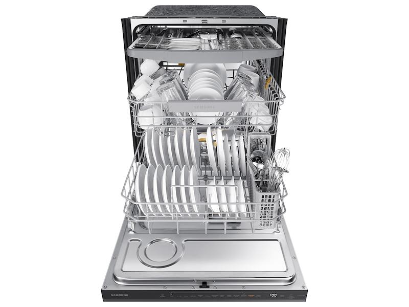 Samsung DW80B7071UG AutoRelease Smart 42dBA Dishwasher with StormWash+™ and Smart Dry in Black Stainless Steel