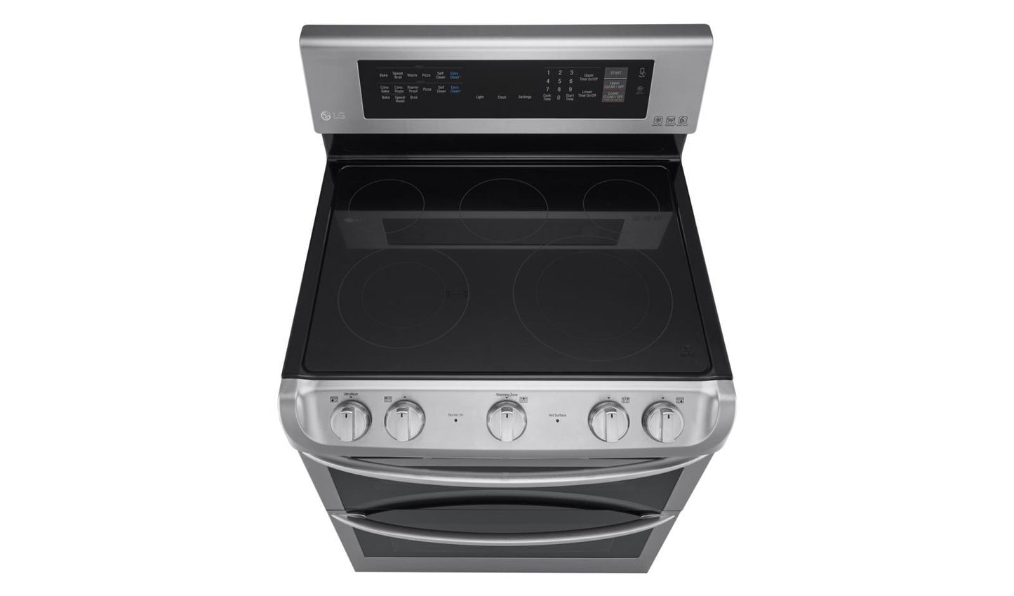 Lg 7.3 cu. ft. Electric Double Oven Range with ProBake Convection® and EasyClean®