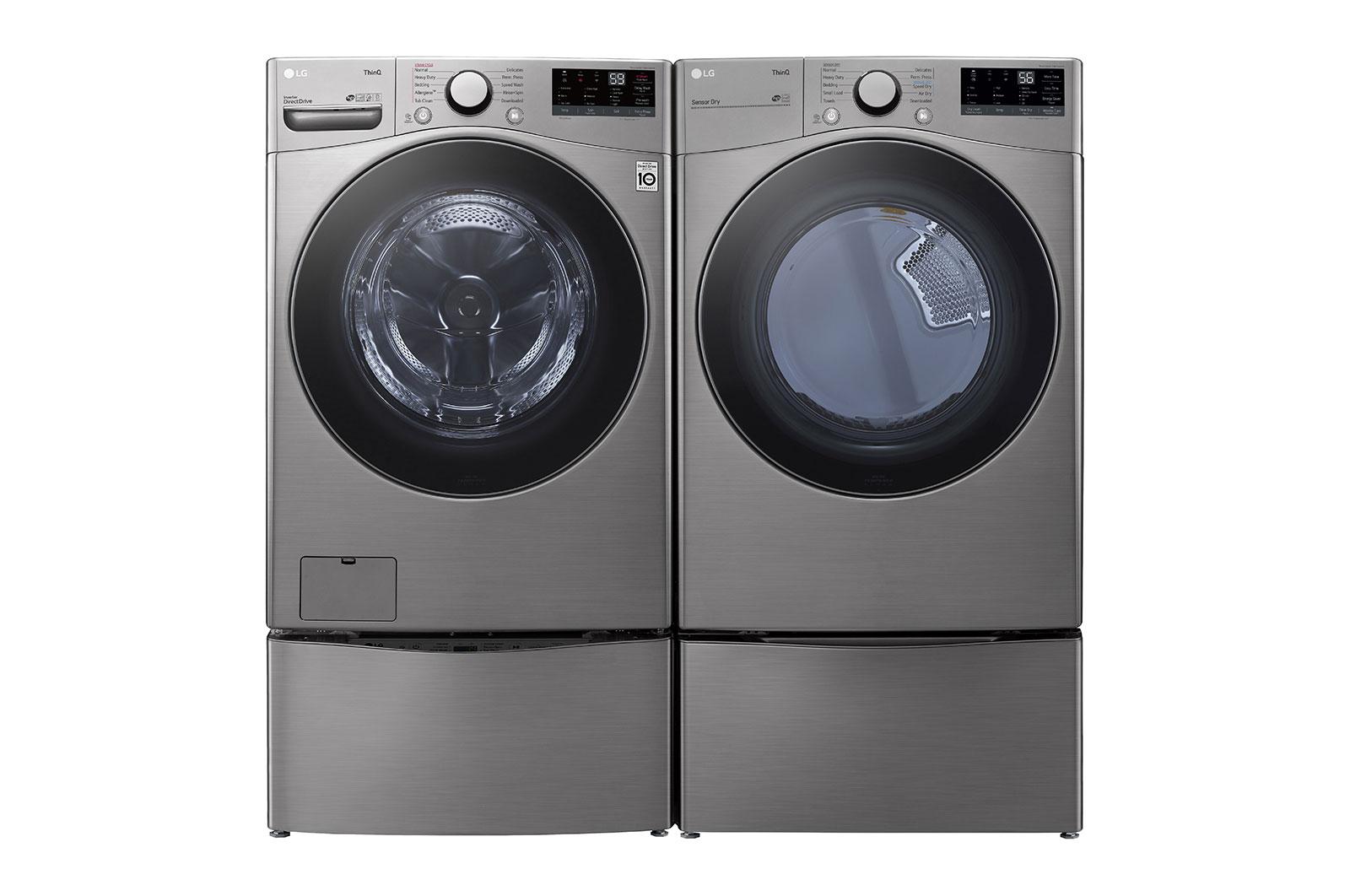 7.4 cu. ft. Ultra Large Capacity Smart wi-fi Enabled Front Load Electric Dryer with Built-In Intelligence